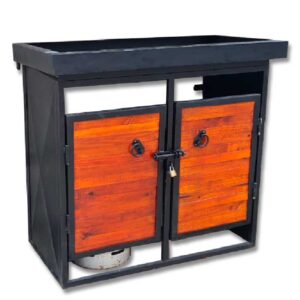 Gabinete para gas doble