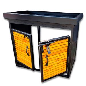 Gabinete para gas doble